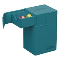 Ultimate Guard Flip`n`Tray 80+ XenoSkin Monocolor Petrolblau