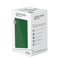 Ultimate Guard Flip`n`Tray 80+ XenoSkin Monocolor Gr&uuml;n