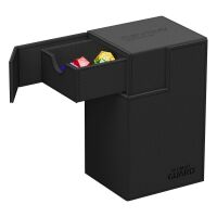 Ultimate Guard Flip`n`Tray 80+ XenoSkin Monocolor Schwarz