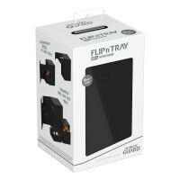 Ultimate Guard Flip`n`Tray 80+ XenoSkin Monocolor Schwarz