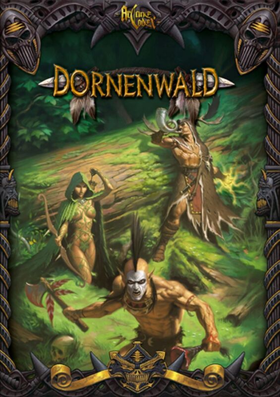 Arcane Codex: Dornenwald Verpackung Vorderseite