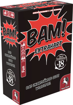 BAM! - Extrahart Verpackung Vorderseite