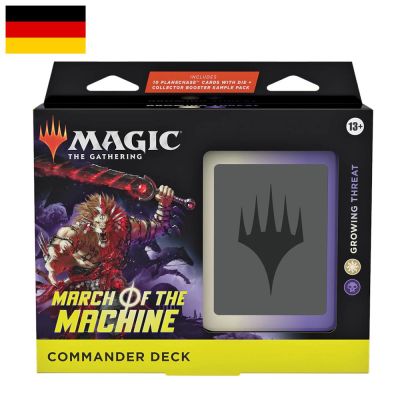 March of the Machine Commander Deck Wachsende Bedrohung (DE)
