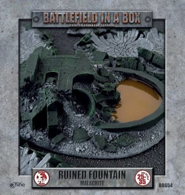 Battlefield in a Box: Ruined Fountain - Malachite