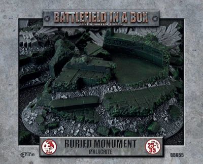 Battlefield in a Box - Buried Monument - Malachite