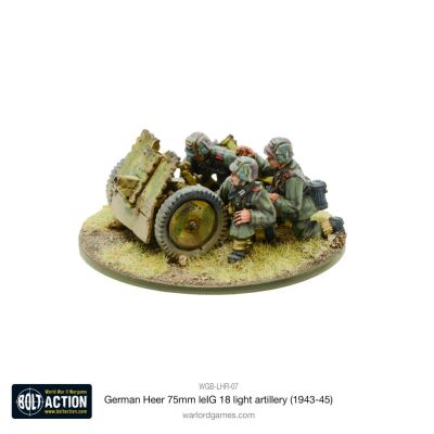 German Heer 75mm leIG 18 Light Artillery (1943-45)