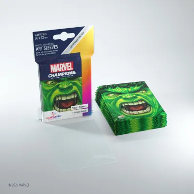 Marvel Champions Sleeves - Hulk