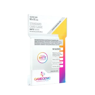MATTE Standard Card Game Sleeves 66 x 91 mm