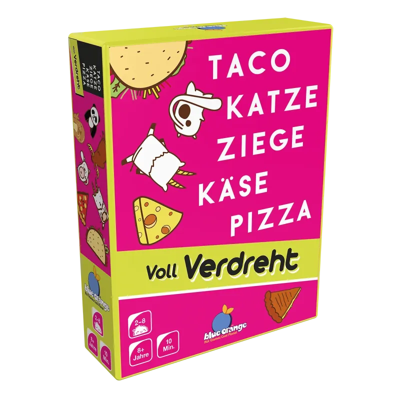 Taco Katze Ziege Käse Pizza - Voll Verdreht Verpackung Vorderseite
