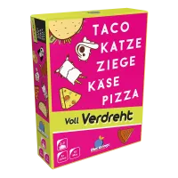 Taco Katze Ziege K&auml;se Pizza - Voll Verdreht Verpackung Vorderseite
