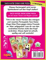 Taco Katze Ziege K&auml;se Pizza - Voll Verdreht Verpackung R&uuml;ckseite