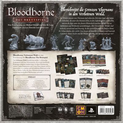 Bloodborne: Das Brettspiel &ndash; Verbotener Wald r&uuml;ckseite