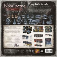 Bloodborne: Das Brettspiel &ndash; Kelchverlies verpackung r&uuml;ckseite