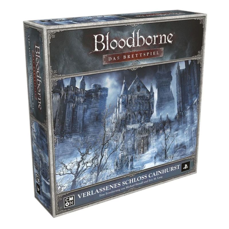 Bloodborne: Das Brettspiel – Verlassenes Schloss Cainhurst Verpackung Vorderseite