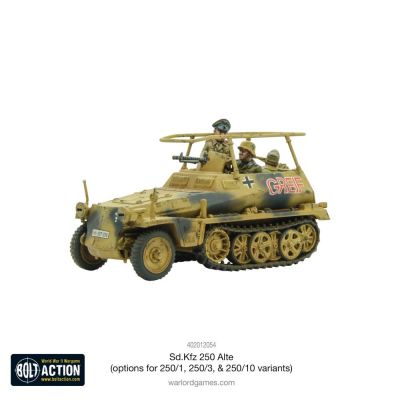 Sd.Kfz 250/1 (Alte) half-track (options to make 250/1, 250/3 or 250/10 variants)