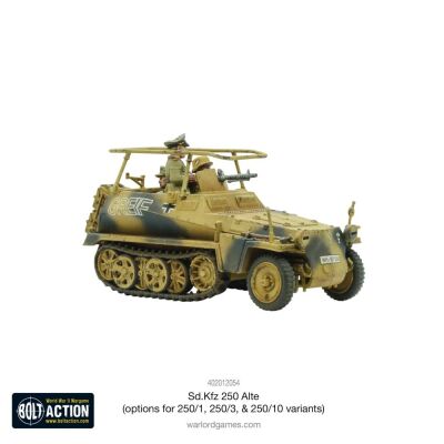 Sd.Kfz 250/1 (Alte) half-track (options to make 250/1, 250/3 or 250/10 variants)