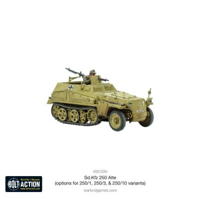 Sd.Kfz 250/1 (Alte) half-track (options to make 250/1, 250/3 or 250/10 variants)