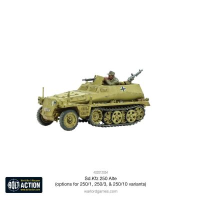 Sd.Kfz 250/1 (Alte) half-track (options to make 250/1, 250/3 or 250/10 variants)