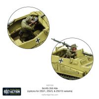 Sd.Kfz 250/1 (Alte) half-track (options to make 250/1, 250/3 or 250/10 variants)