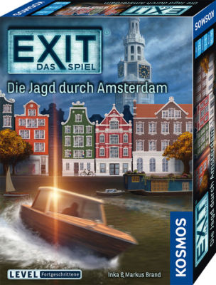 EXIT - Die Jagd durch Amsterdam Verpackung vorderseite
