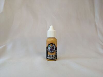 Dark Sun Yellow (15ml) Farbkreis Beispiel