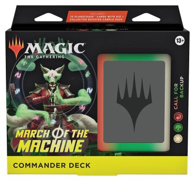March of the Machine Commander Deck Call for Backup (EN)
