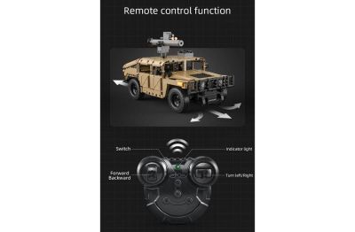 Humvee Off-Roader (628 Teile)