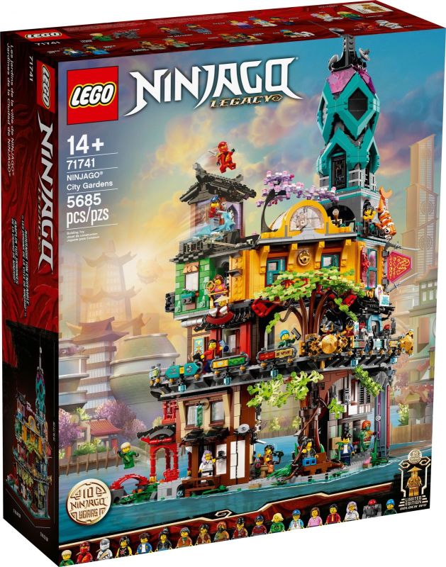 LEGO NINJAGO - 71741 Die Gärten von NINJAGO City Verpackung Front