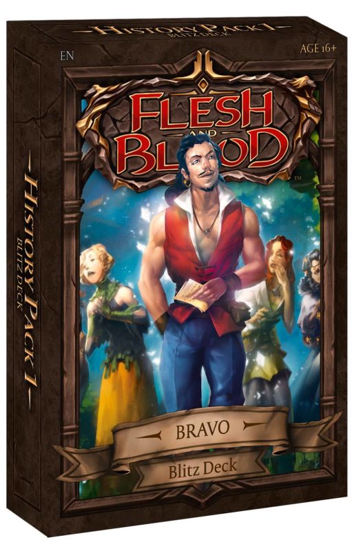 Flesh & Blood TCG - History Pack 1 Bravo Deck (Deutsch)
