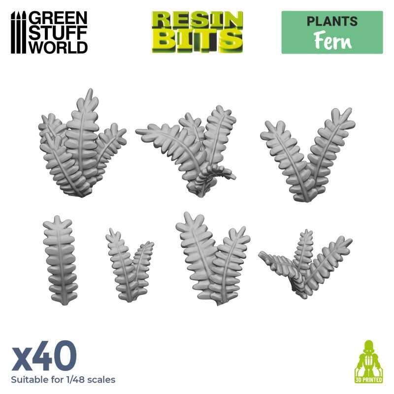 Fern leaves (3D printed)