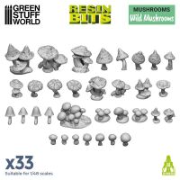 Wild Mushrooms (3D Printed)