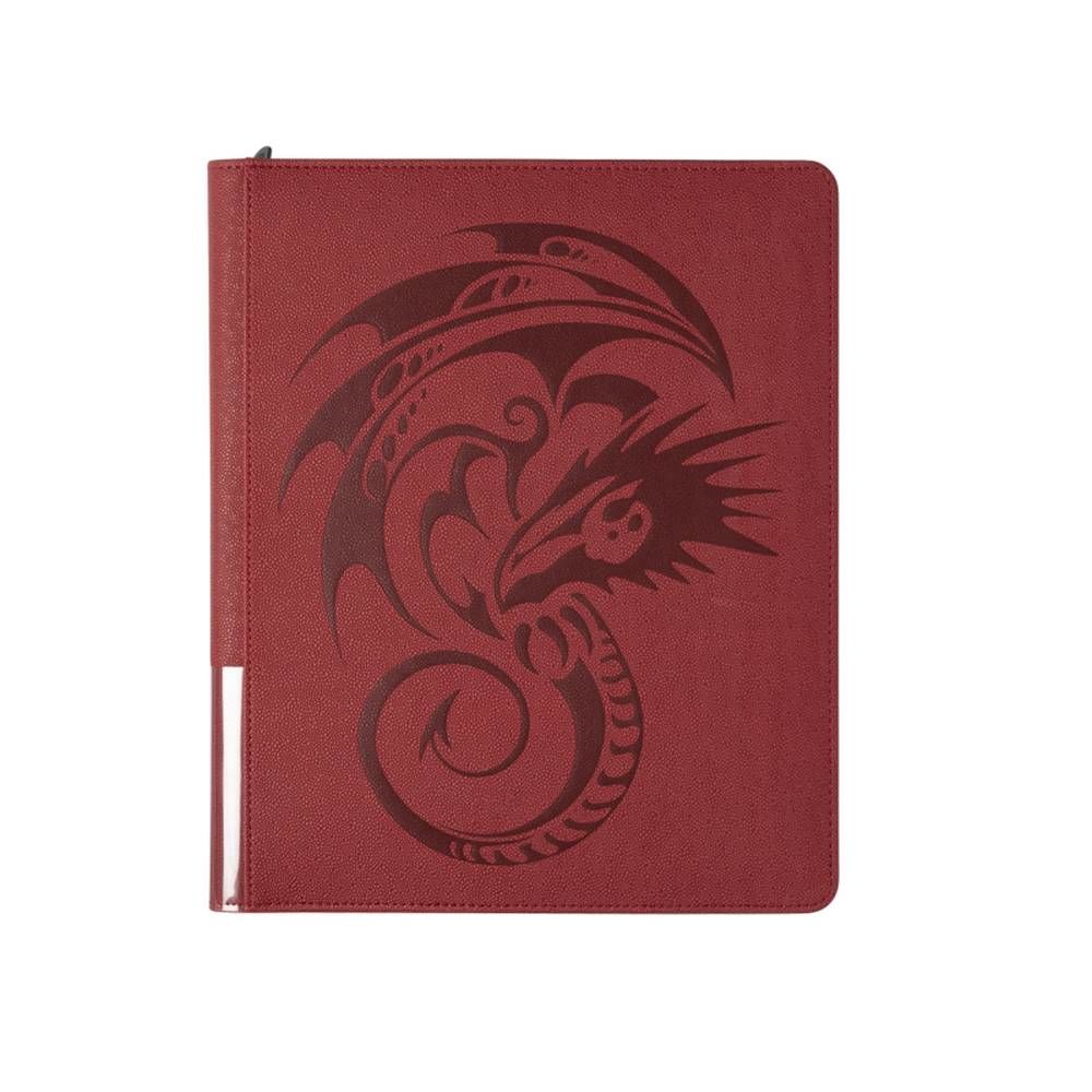 Card Codex Zipster Binder Regular - Blood Red