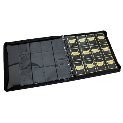 Card Codex Zipster Binder XL - Blood Red