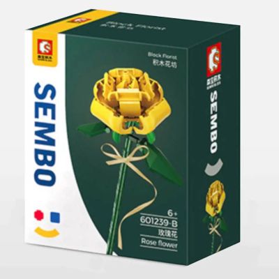 Sembo Rose gelb Verpackung Front