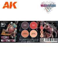Wargame Set Visceral Malformations (4x17ml)