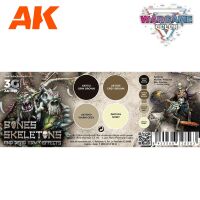 Wargame Color Set Bones And Skeletons (4x17ml)
