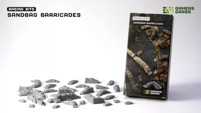 Basing Bits - Sandbag Barricades