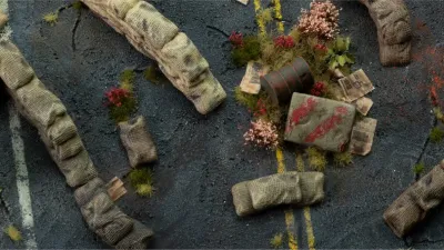 Basing Bits - Sandbag Barricades