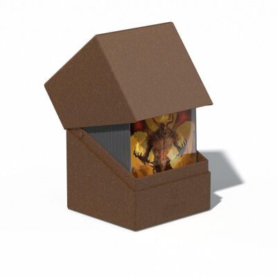 Ultimate Guard Return To Earth Boulder Deck Case 100+ Standardgr&ouml;&szlig;e Braun