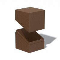 Ultimate Guard Return To Earth Boulder Deck Case 100+ Standardgr&ouml;&szlig;e Braun