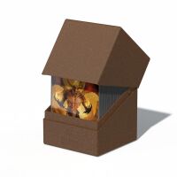 Ultimate Guard Return To Earth Boulder Deck Case 100+ Standardgr&ouml;&szlig;e Braun