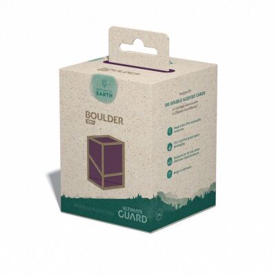 Ultimate Guard Return To Earth Boulder Deck Case 100+ Standardgr&ouml;&szlig;e Violett