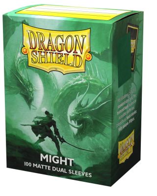 Dragon Shield Dual Matte Sleeves - Might (100 Sleeves)