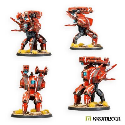 Caste Enclaves Barrage Battle Drone Team