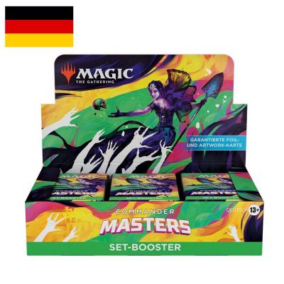 Commander Masters Set Booster Display (DE)