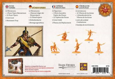 Song of Ice &amp; Fire - D&uuml;nen-Vipern