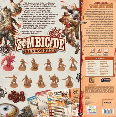 Zombicide: Undead or Alive - Gears &amp; Guns