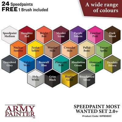 Speedpaint Most Wanted Set 2.0 (24x18ml)