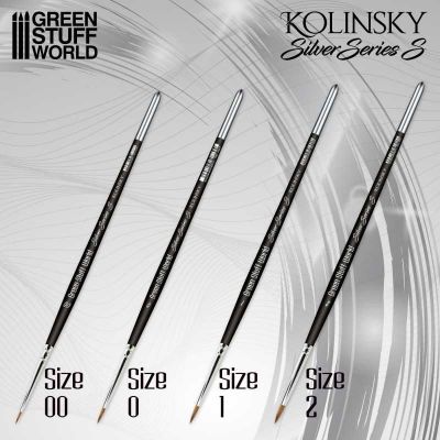 Silver Series - Kolinsky Brush Set (Serie-S)