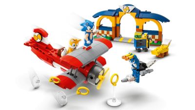 LEGO Ideas - 76991 Tails Tornadoflieger mit Werkstatt Inhalt
